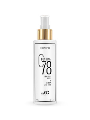 Несмываемый термозащитный спрей с зеркальным блеском Molecular Repair & Thermal Shine Spray.