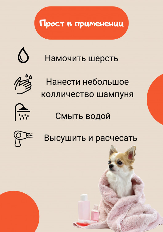 Dctr.Go Шампунь-бальзам для животных Sнampoo Therapy "Мультиуход" 1000 ml в Великом Новгороде