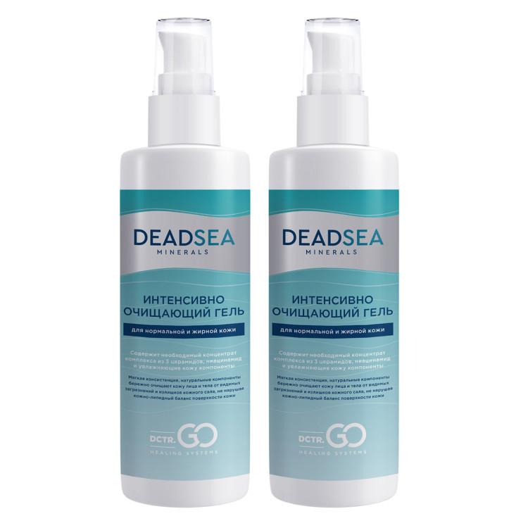 Dctr.Go Набор очищающий гель для умывания лица с церамидами 2 шт в Великом Новгороде